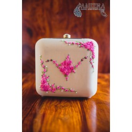 FRENCH KNOT-PINK BLING