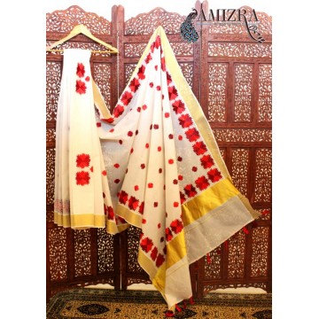 PHULKARI-COLOR RENDEZVOUS/RED AND MAROON