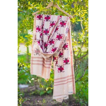 PHULKARI-DEEP MYSTIQUE  Hand Embroidered Phulkari